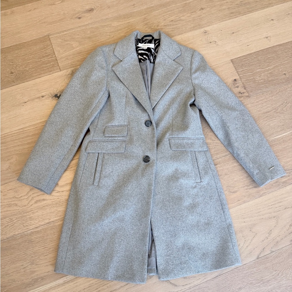 Nine West Gray Trench Coat